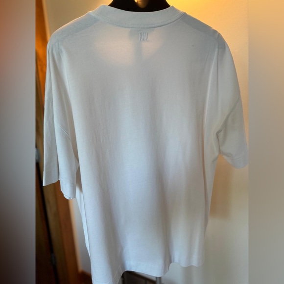 AMI oversized T-shirt in white size Large L - Picture 2 of 4